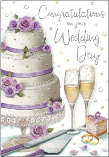 Picture of GONGRATS WEDDING DAY CARD